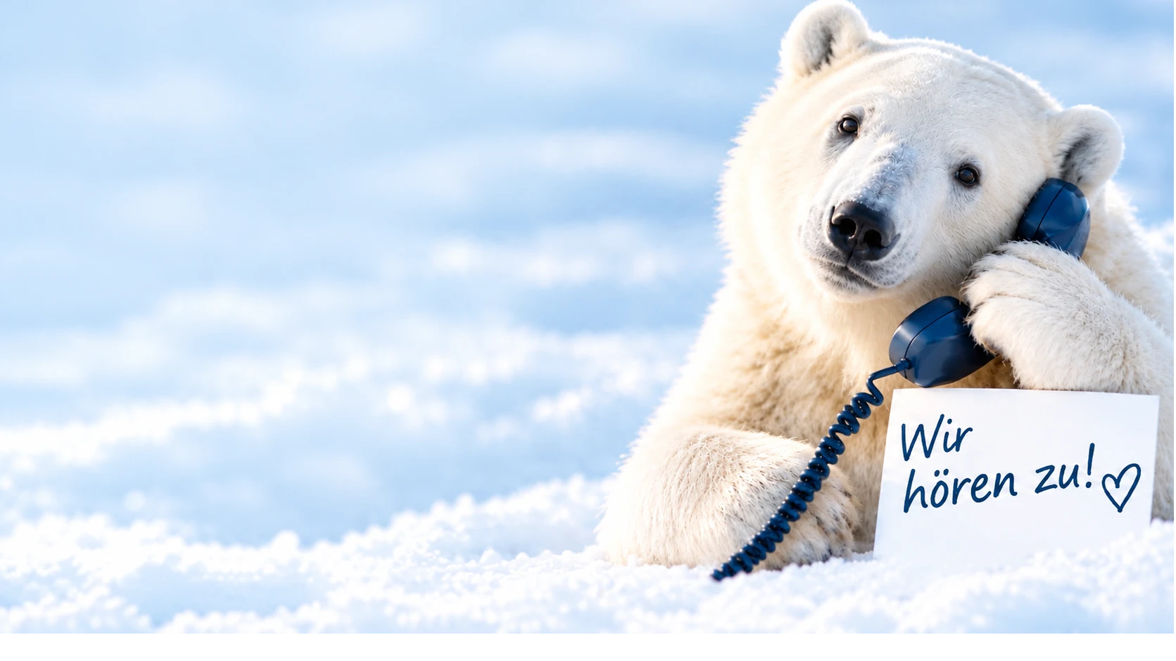 Keine Angst vor KI – Mia hört Ihnen zu 🐻❄️